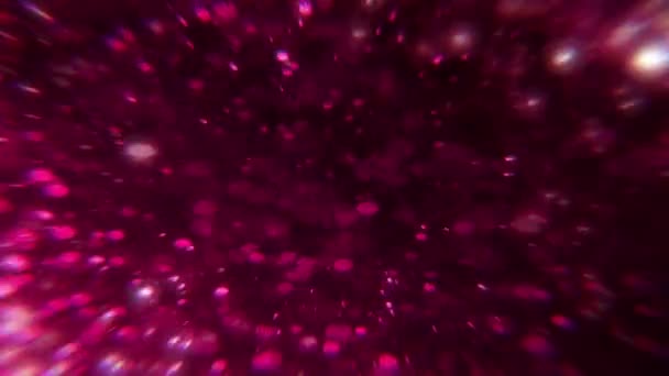 Abstrakcyjny Elegancki Różowy Neutralny Full Frame Bokeh Koło Tło Koncepcja — Wideo stockowe