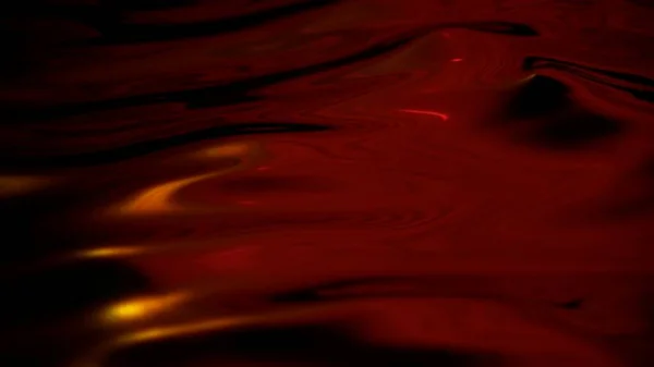 Elegantní Abstraktní Detailní Makro Vodní Smyčka Pozadí Červená Žlutá Kopie — Stock fotografie