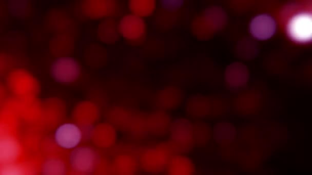 抽象的なエレガントな赤中立フルフレームボケの円の背景 鮮やかなお祝いのオーバーレイのためのコンセプト3Dアニメーションテンプレート スペースをコピーし テクスチャ製品ショーケーススクリーンの装飾バックドロップ — ストック動画