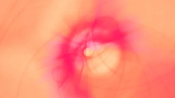 플레어 오렌지 복숭아 그라디언트 줄무늬 일러스트 공간을 Mock 쇼케이스 — 스톡 사진