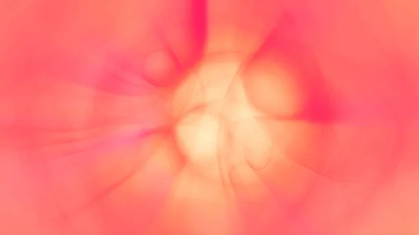 Pembe Turuncu Gökkuşağı Renkli Prizma Işınlı Soyut Mercek Patlaması Boyutlu — Stok fotoğraf