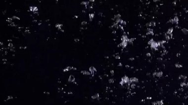 Su dokusunun soyut animasyonu