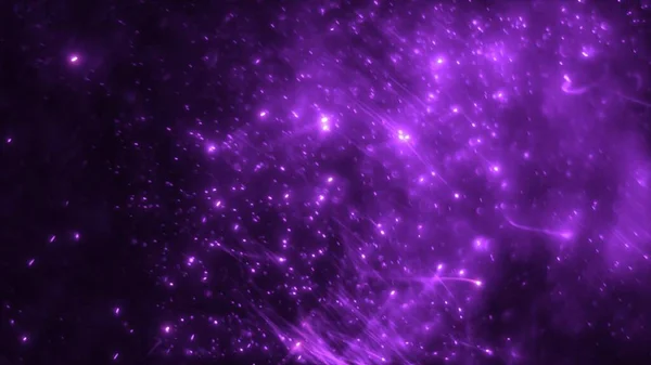 3Dレンダリングの銀河 — ストック写真