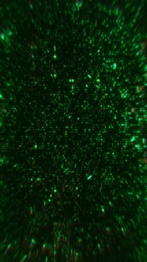 Soyut bilgisayar hex kodu tam kare arkaplan. Hud tasarımı ve yapay zeka makinesi öğrenme şablonu için ikili şifreleme teknolojisi algoritması çizimi.