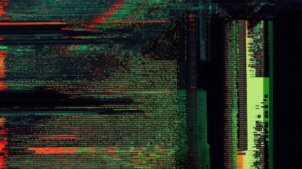 Ελαττωματική Διεπαφή Hud Εικόνα Αφηρημένο Ψηφιακό Κώδικα Έννοια Δυσλειτουργία Φόντο — Φωτογραφία Αρχείου