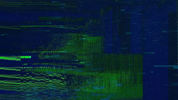 Дефектний Інтерфейс Hud Ілюстрація Абстрактним Цифровим Кодом Концепт Глюк Фону — стокове фото