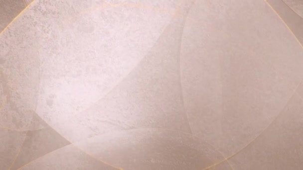 Abstrakte Türkis Rosa Kreise Schleife Hintergrund Bunte Kopierraum Hintergrundmuster Beleuchten — Stockvideo