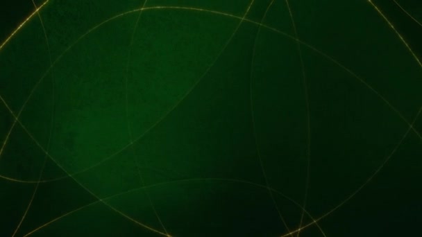 Abstrato Turquesa Círculos Verdes Loop Fundo Padrão Fundo Espaço Cópia — Vídeo de Stock