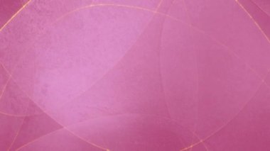 Soyut turkuaz pembe daireler döngüsü arka planı. Renkli kopyalama alanı arkaplan deseni aydınlatılır ışık parlar ve metin için yer açar. Teknoloji iniş sayfası, grafik tasarımı, afiş için 3D animasyon.