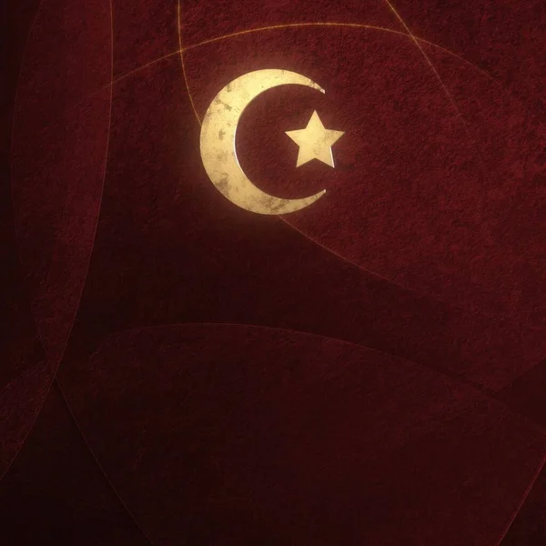 Arabisch Abstrakter Islamischer Hintergrund Mit Arabischen Symbolen — Stockfoto
