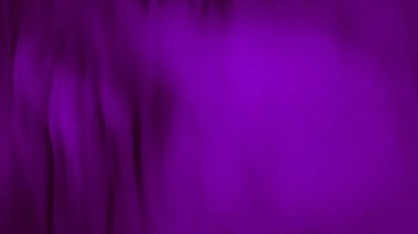 Menekşe bayraklı kumaş, seçici odaklı. Arkaplan pankartı veya duvar kağıdı için saf doğal saten dokuya sahip bir menekşe giysisinin 3D çizimi. 