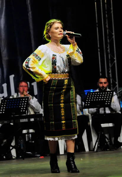 Taruju Jiu Romania May 2018 認定を必要としないイベント Bucovina Attaruju市日の衣装アーティスト — ストック写真