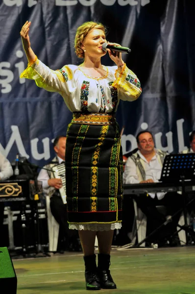 Targu Jiu Romania May 2018 Artist Costume Bucovina Targu Jiu — 图库照片