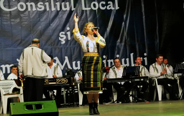 Targu Jiu Romania May 2018 Artist Costume Bucovina Targu Jiu — 图库照片