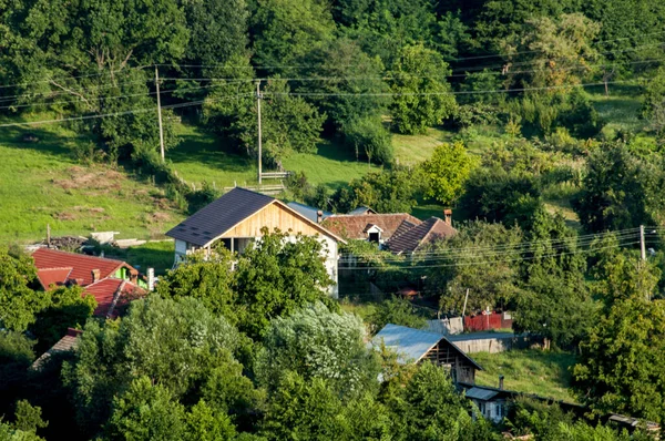 Landscape Novaci Area Corner Heaven Foot Carpathians Officially Certified 1502 — Stock Photo, Image
