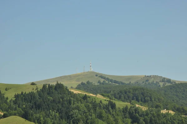 Landschaft Der Region Novaci Ein Paradies Fuße Der Karpaten Seit — Stockfoto
