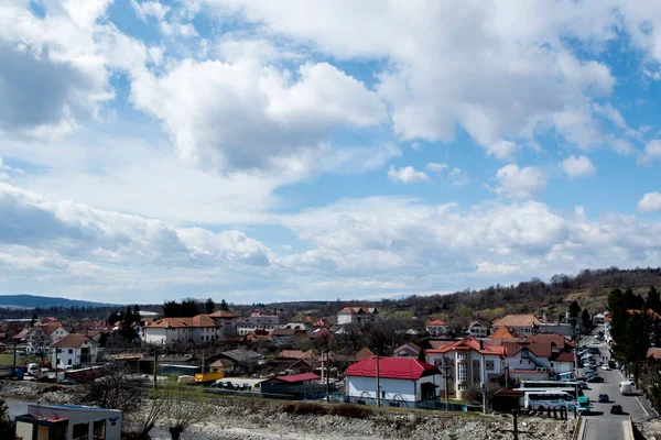 Novaci Bölgesindeki Manzara Karpatlar Eteğindeki Cennetin Bir Köşesi Resmi Olarak — Stok fotoğraf
