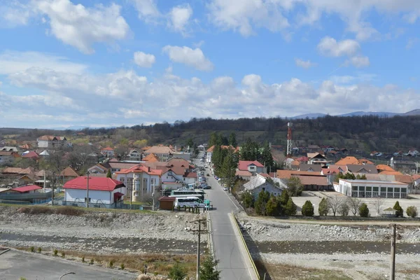 Landschaft Der Region Novaci Ein Paradies Fuße Der Karpaten Seit — Stockfoto