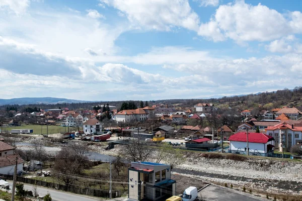 Novaci Bölgesindeki Manzara Karpatlar Eteğindeki Cennetin Bir Köşesi Resmi Olarak — Stok fotoğraf