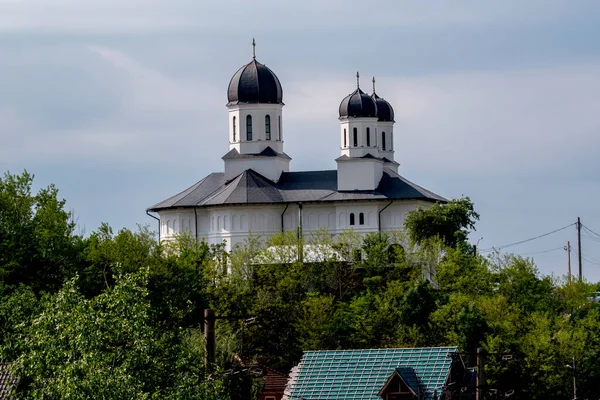 Die Mauerkirche Novaci Ist Eine Orthodoxe Christliche Kirche Die Der — Stockfoto