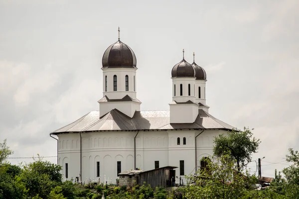 Die Mauerkirche Novaci Ist Eine Orthodoxe Christliche Kirche Die Der — Stockfoto