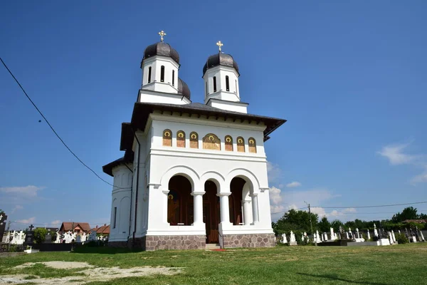 Chiesa Muraria Nella Città Novaci Una Chiesa Cristiana Ortodossa Costruita — Foto Stock