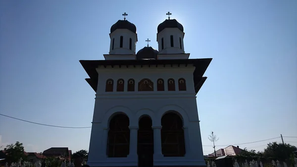 Εκκλησία Τείχους Στην Πόλη Νόβατσι Είναι Μια Ορθόδοξη Χριστιανική Εκκλησία — Φωτογραφία Αρχείου