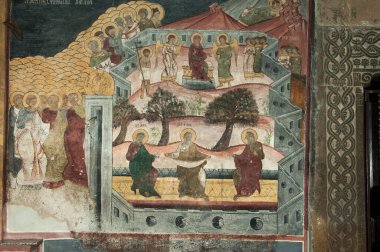 Targu Jiu Ortodoks Kilisesi, 1795 yılında Başrahip Andrei Schevofilax ve eşi Maria, Stanca Slugereasa ve rahip Grigorie Crsnaru tarafından kurulan Aziz Nikolay ve Andrei 'ye adanmıştır.