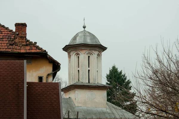Chiesa Ortodossa Targu Jiu Dedicata Santi Gerarca Nicolae Andrei Fondata — Foto Stock