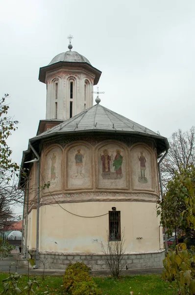 Targu Jiu Ortodoks Kilisesi 1795 Yılında Başrahip Andrei Schevofilax Eşi — Stok fotoğraf