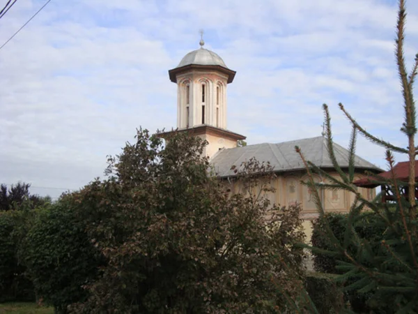 Den Ortodokse Kirke Targu Jiu Dedikeret Til Hellige Hierarch Nicolae - Stock-foto