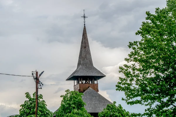 Das Kloster Dobrita Gorj Mit Seiner Orthodoxen Holzkirche Die Maramuresischen — Stockfoto
