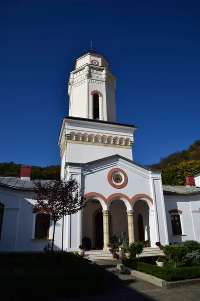 Bistrita Kloster Orthodoxe Gründung Der Bojaren Von Craiovesti Dorf Bistrita — Stockfoto