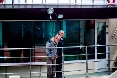 Tulcea 'daki binalar ve heykeller. Romanya 'nın Dobrogea bölgesinde aynı isimde bir ikamet yeri bulunmaktadır.