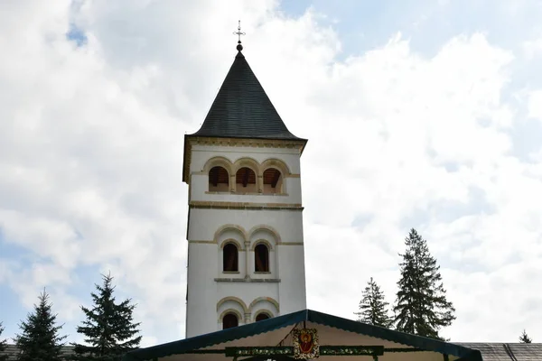 Klasztor Putna Poświęcony Uśpieniu Matki Bożej Prawosławnemu Zakonnemu Miejscu Założonemu — Zdjęcie stockowe