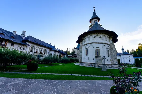 Putna Kloster Dedikeret Til Dormition Guds Moder Ortodokse Kristne Kloster - Stock-foto