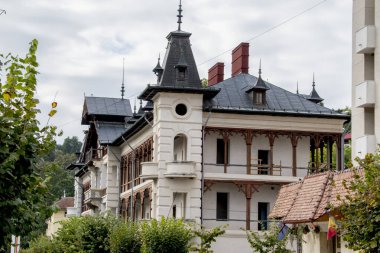 Romanya 'nın Govora kentindeki tarihi bina
