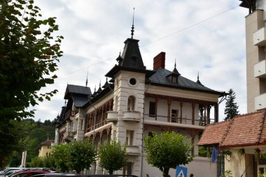 Romanya 'nın Govora kentindeki tarihi bina