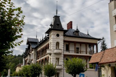 Romanya 'nın Govora kentindeki tarihi bina
