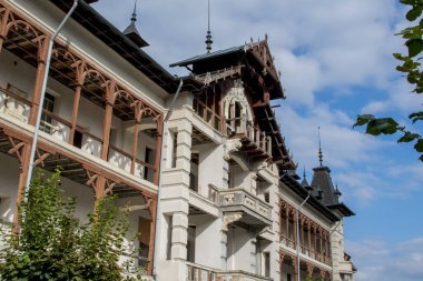 Romanya 'nın Govora kentindeki tarihi bina