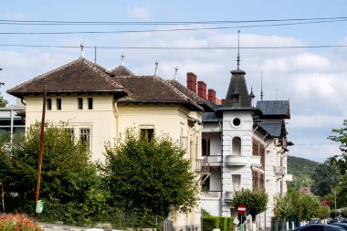 Romanya 'nın Govora kentindeki tarihi bina
