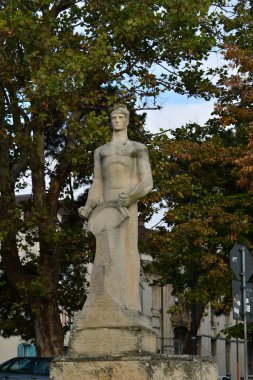 Barselona şehrinin heykeli