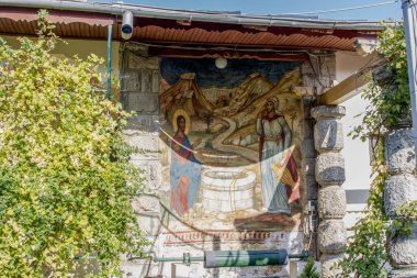 Budva 'nın eski bir kasabası, mongol. yüksek kaliteli fotoğraf