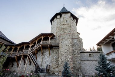 Transilvanya, Romanya 'daki ortaçağ kalesi