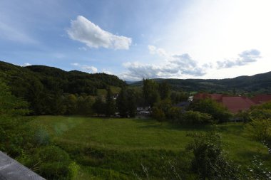 Alman Eifel 'indeki Leerfeld köyü.
