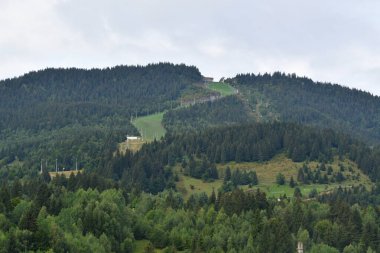 Dağların güzel manzarası