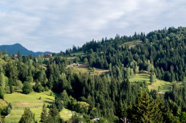 Dağların güzel manzarası