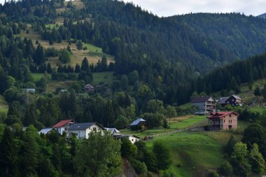 İtalyan Alpleri 'nin dağlarının manzarası