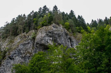 Dağların güzel manzarası