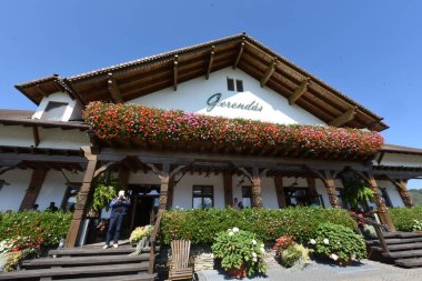 Avusturya 'nın güzel Bregenz şehri.